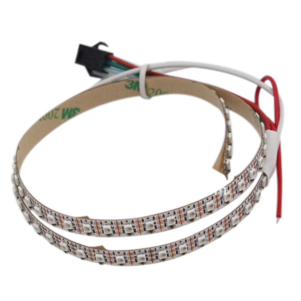 SK6805(Similar to SK6812) SMD2427 RGB 144LEDS/M DC5V Ultra Slim 5MM-Wide Digital Intelligent Addressable LED Strip Lights - 1m/3.28ft per roll